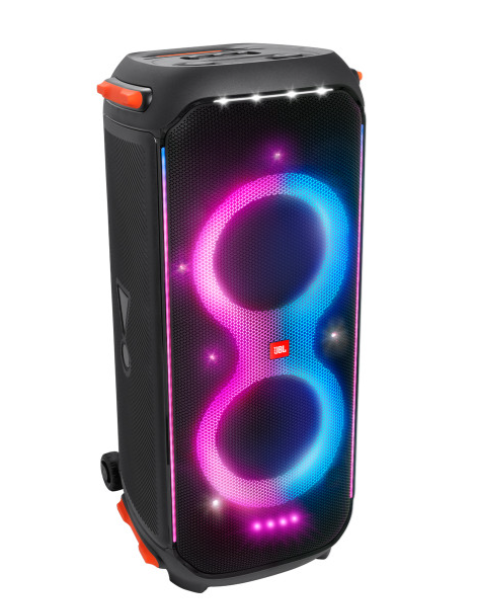 Home jbljbl partybox 710 bluetooth party speaker with dynamic music synced flashing club pattern lightshow,jbl pro sound, splashproof,jbl partybox app personalisation,guitar and mic input(800 watt rms, black) features: 800watt rms powerful jbl pro sound: create an instant musical connection with 800 powerful watts of high performance jbl original pro sound from partybox 710. the dual 2.75" tweeters and 8" woofers paired with its tuned bass reflex port deliver detailed audio perfection for music so loud you can literally feel the beat dynamic customizable light show: transform any space into a rock concert, nightclub, and karaoke lounge all rolled into one. sync your music to dynamic, customizable strobes, a unique starry night effect, and next level flashing club patterns easily controlled via the streamlined, user friendly top panel dials or partybox app control with jbl partybox app: the jbl partybox app makes it easier than ever to control your music, update settings, and customize the colors and patterns of your light show for the perfect party vibe ipx4 splashproof: whether you are partying with friends in your backyard or sipping drinks by the pool, the jbl partybox 710 is ipx4 splashproof so you never have to worry about the party getting too wet and wild guitar and mic inputs: with guitar and dual mic inputs, you can show your talents as you sing and play along. with the karaoke eq tuning, not only will you sound great but you'll look great, too, with the perfect light show for rocking out true wireless stereo with 2 partybox 710: one jbl partybox not enough? pair two 710 partybox speakers via cable or wireless by true wireless stereo (tws) technology for even bigger, bolder sound easy to grip handle and robust wheels : get the party rolling with big, robust, smooth running wheels and an easy grip handle for convenient portability and placement of the jbl partybox 710 wherever the music takes you. about the speaker: the splashproof partybox 710 transforms your next event into a real party, concert or nightclub. with its unique and colorful light show synced to jbl original pro sound. minimalistic and intuitive top panel controls and the partybox app let you create next level musical and visual experiences. customizing both the flashing, strobe lights and the amazing sound from the dual set of tweeters and bass rich woofers. one button true wireless sound instantly pairs two partybox 710s for an even bigger crowd. and with an easy to grip handle and robust wheels, you can keep the good times rolling wherever the party goes. specifications box content 1 x jbl party speaker 710,1 x quick start guide,1 x warranty card,1 x safety sheet,1 x right angle ac power cord(ac plug varies by region) connection type bluetooth connectivity wireless dimensions 90.5 x 39.9 x 43.6 cm microphone no net quantity unit piece power output 800 w sustainable regular voice assistant no water resistance yesjbl partybox 710 bluetooth party speaker with dynamic music synced flashing club pattern lightshow,jbl pro sound, splashproof,jbl partybox app personalisation,guitar and mic input(800 watt rms, black) features: 800watt rms powerful jbl pro sound: create an instant musical connection with 800 powerful watts of high performance jbl original pro sound from partybox 710. the dual 2.75" tweeters and 8" woofers paired with its tuned bass reflex port deliver detailed audio perfection for music so loud you can literally feel the beat dynamic customizable light show: transform any space into a rock concert, nightclub, and karaoke lounge all rolled into one. sync your music to dynamic, customizable strobes, a unique starry night effect, and next level flashing club patterns easily controlled via the streamlined, user friendly top panel dials or partybox app control with jbl partybox app: the jbl partybox app makes it easier than ever to control your music, update settings, and customize the colors and patterns of your light show for the perfect party vibe ipx4 splashproof: whether you are partying with friends in your backyard or sipping drinks by the pool, the jbl partybox 710 is ipx4 splashproof so you never have to worry about the party getting too wet and wild guitar and mic inputs: with guitar and dual mic inputs, you can show your talents as you sing and play along. with the karaoke eq tuning, not only will you sound great but you'll look great, too, with the perfect light show for rocking out true wireless stereo with 2 partybox 710: one jbl partybox not enough? pair two 710 partybox speakers via cable or wireless by true wireless stereo (tws) technology for even bigger, bolder sound easy to grip handle and robust wheels : get the party rolling with big, robust, smooth running wheels and an easy grip handle for convenient portability and placement of the jbl partybox 710 wherever the music takes you. about the speaker: the splashproof partybox 710 transforms your next event into a real party, concert or nightclub. with its unique and colorful light show synced to jbl original pro sound. minimalistic and intuitive top panel controls and the partybox app let you create next level musical and visual experiences. customizing both the flashing, strobe lights and the amazing sound from the dual set of tweeters and bass rich woofers. one button true wireless sound instantly pairs two partybox 710s for an even bigger crowd. and with an easy to grip handle and robust wheels, you can keep the good times rolling wherever the party goes. specifications box content 1 x jbl party speaker 710,1 x quick start guide,1 x warranty card,1 x safety sheet,1 x right angle ac power cord(ac plug varies by region) connection type bluetooth connectivity wireless dimensions 90.5 x 39.9 x 43.6 cm microphone no net quantity unit piece power output 800 w sustainable regular voice assistant no water resistance yes